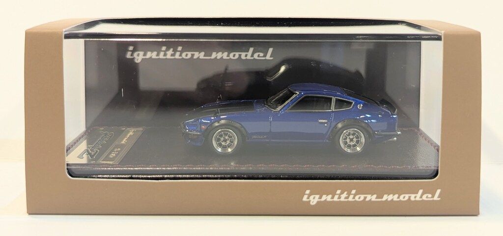 ignition model 1/64 Nissan Fairlady Z (S30) Blue Metallic IG2311