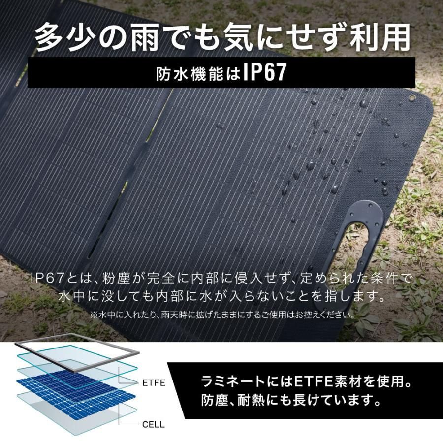  PowerArQ Solar F able 210 W 折り ソーラーパネル その他 アウトドア精密機器