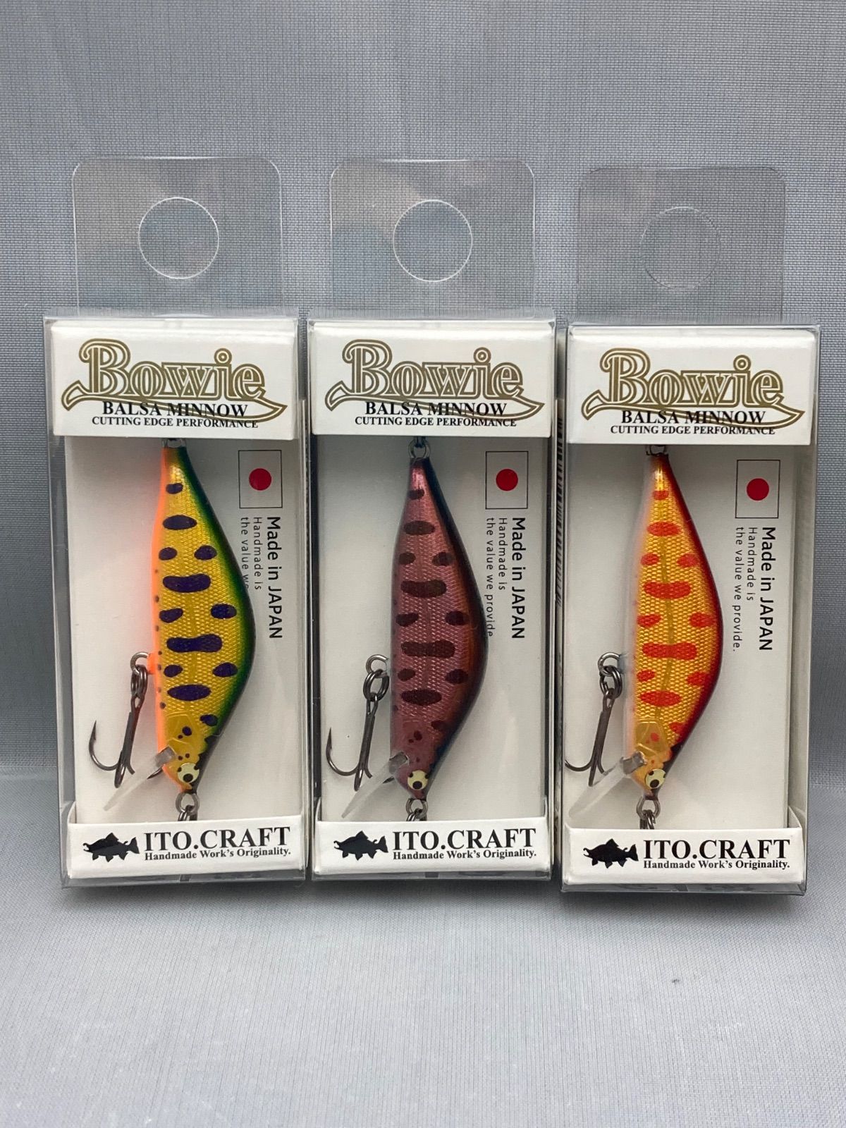 イトウクラフト☆ボウイ42☆3個セット イトウクラフト ボウイ42 Bowie 42 3個セット ◎イトウクラフト