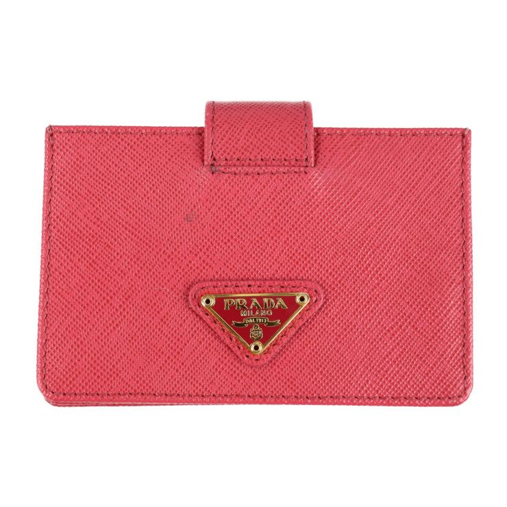 PRADA プラダ カードケース 1M1211 サフィアーノレザー PEONIA ピンク 