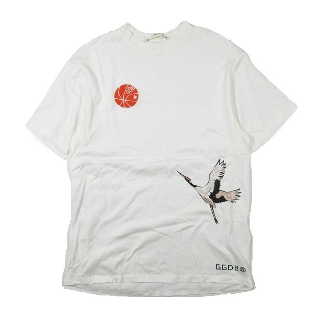 ゴールデングース GOLDEN GOOSE Tシャツ カットソー つる イラスト