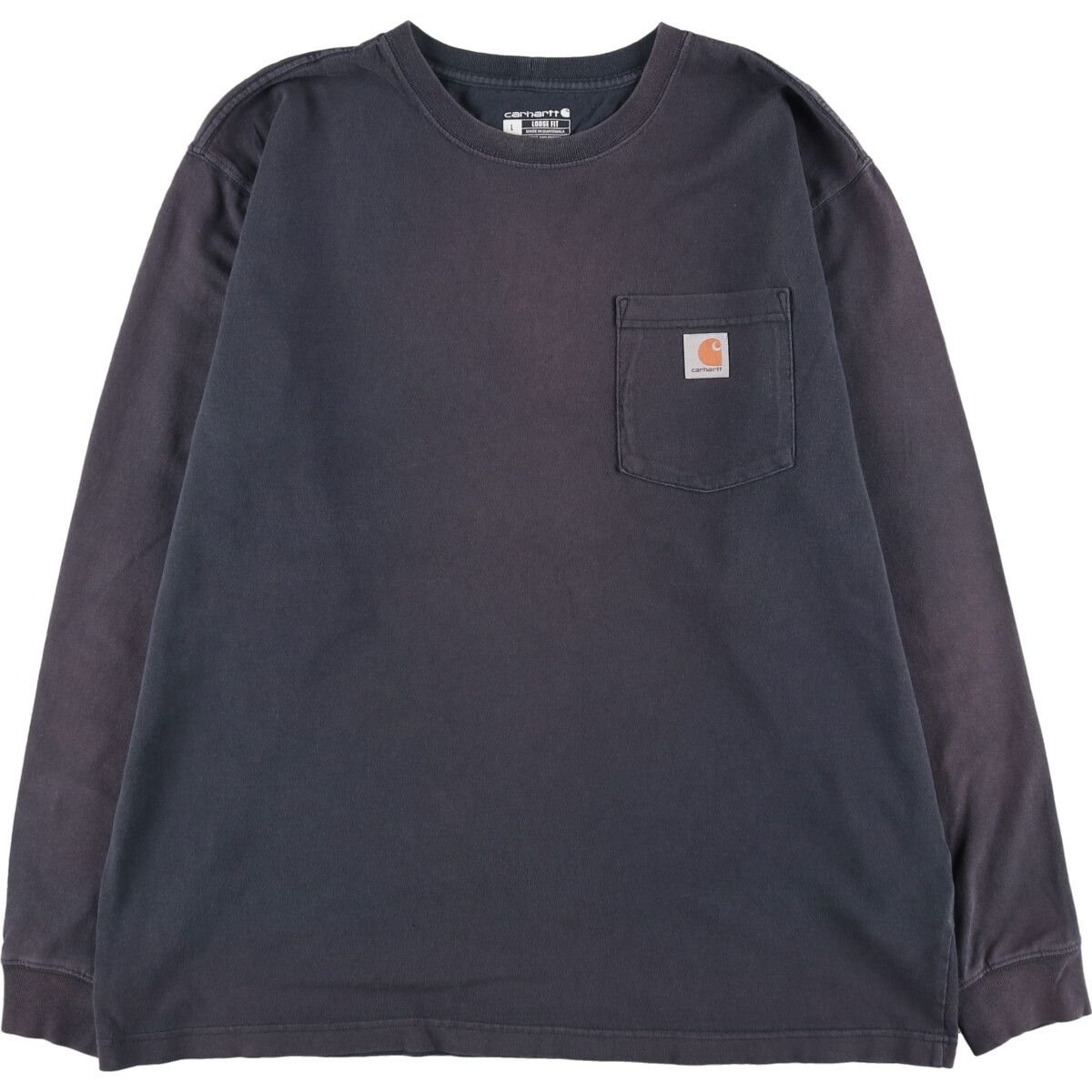 古着 カーハート Carhartt Loose Fit 無地ポケットロングTシャツ ロンT メンズL相当/eaa487945