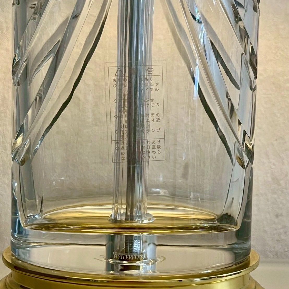 WATERFORD ウォーターフォード スタンドライト テーブルランプ 卓上 照明 クリスタルガラス ホテルライク ラグジュアリー クラシック コンテンポラリー NEXPOTALLINN_EU