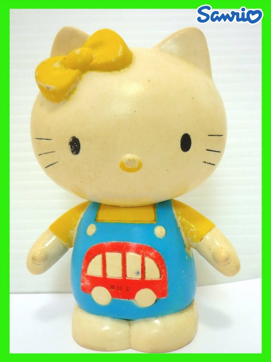 激レア 黄色リボン ハローキティ バスデザイン 1976年 サンリオ