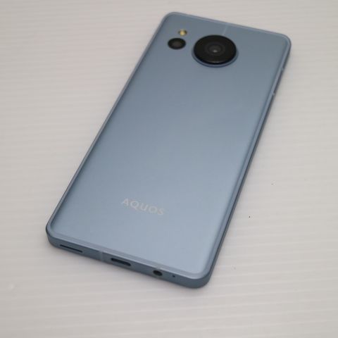 中古 SIMフリー AQUOS sense7 SH-M24 ブルー スマホ 土日祝発送