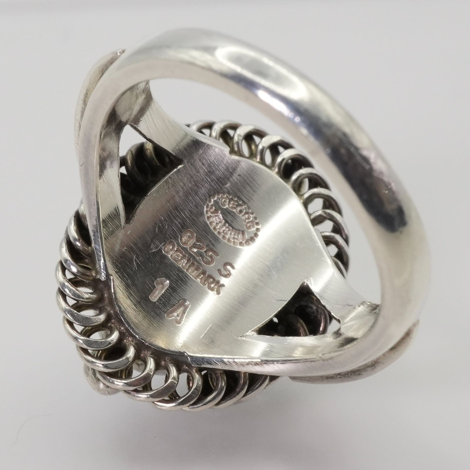 ヴィンテージ ジョージジェンセン 1A リング ラピスラズリ/24-4456