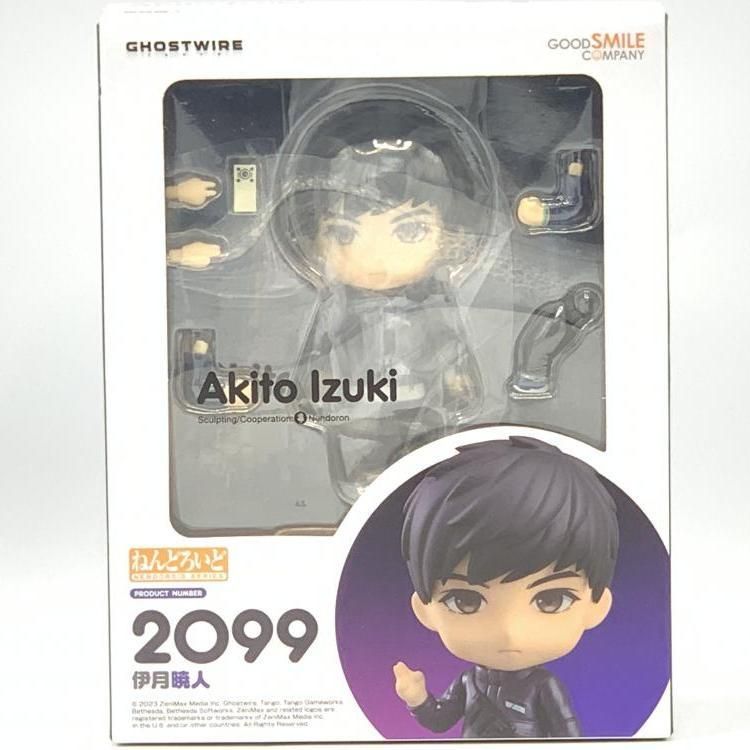 中古】未開封)ねんどろいど2099 伊月暁人｢Ghostwire： Tokyo