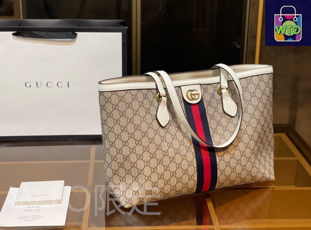 送料込☆ GUCCI グッチ トートバッグ ショルダーバッグ 財布 3点