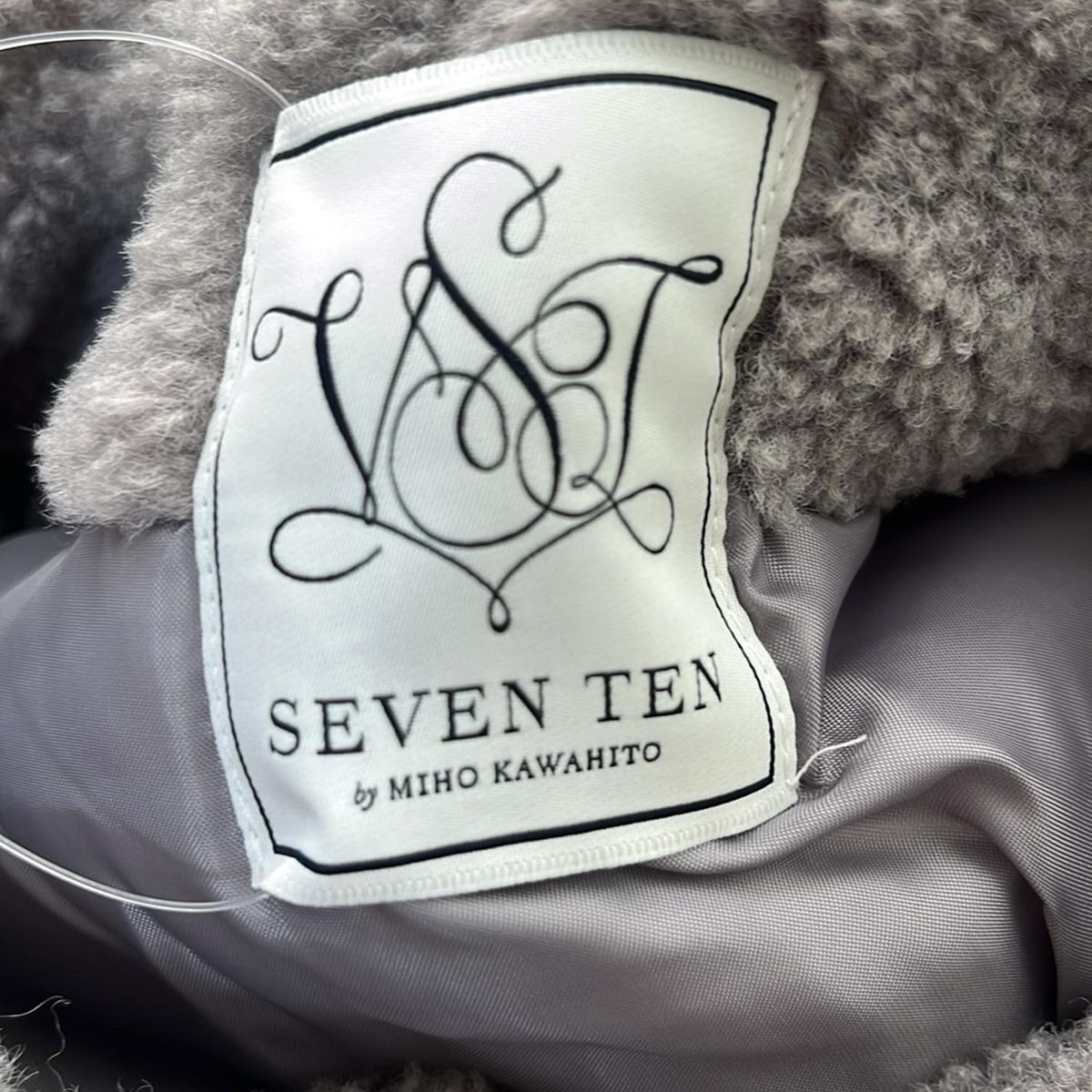 SEVEN TEN ポンチョ 40％off】キルティングポンチョコート(オフホワイト) - seventen