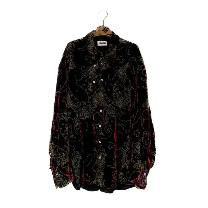 20AW PAISLEY VELOR SHIRT ペイズリーベロアシャツ.-