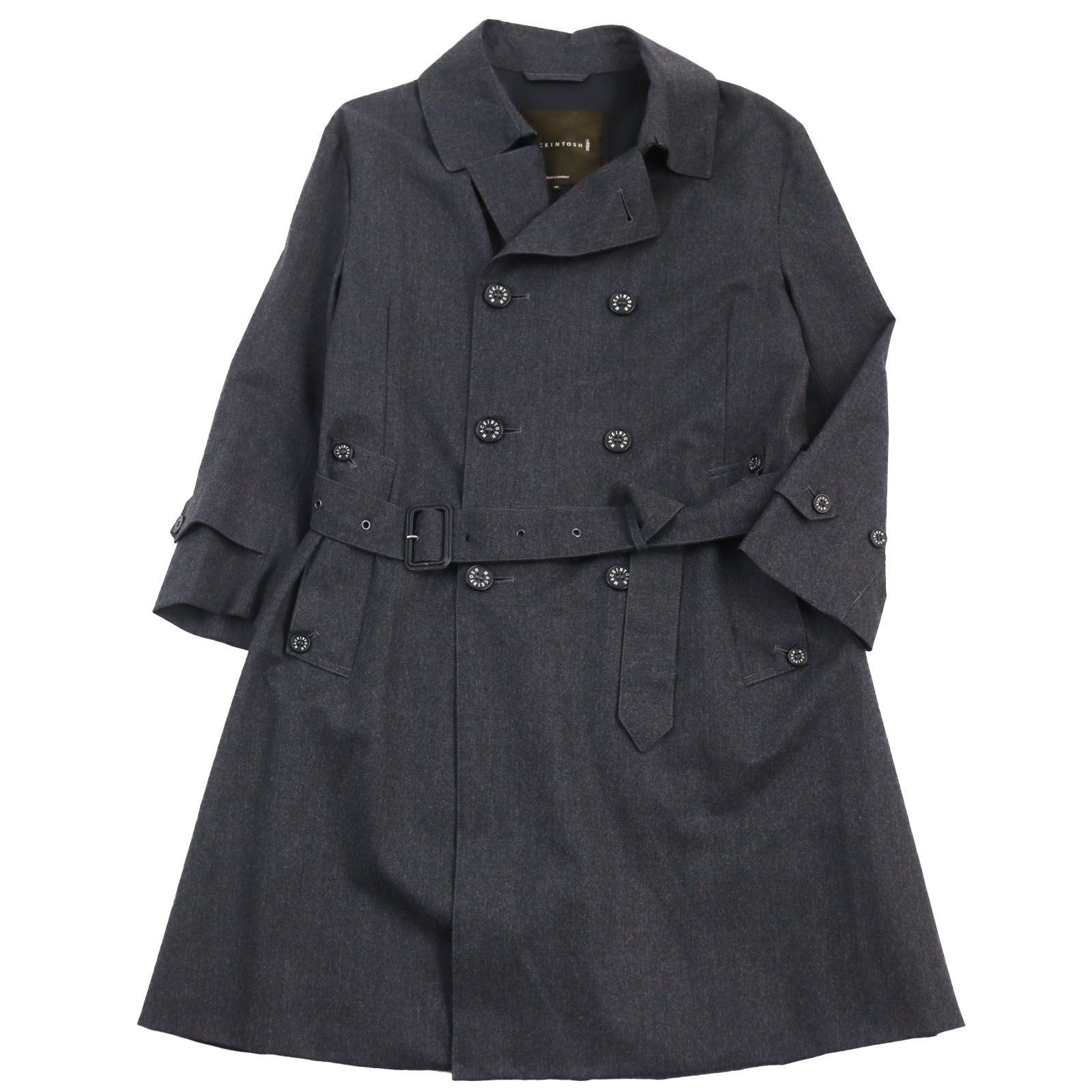 極美品○MACKINTOSH LONDON マッキントッシュロンドン ウール100 ...