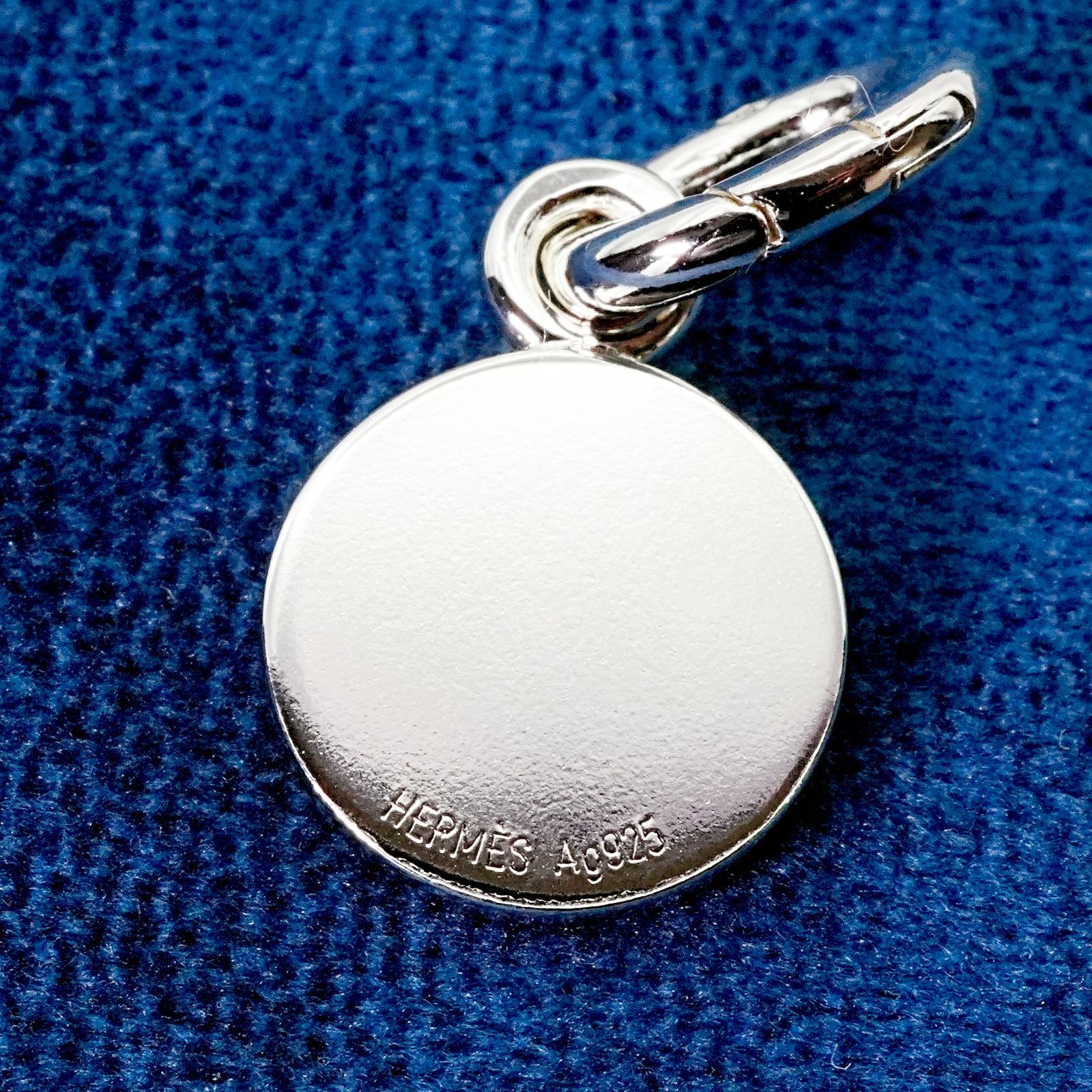 【美品】エルメス セリエ ペンダントトップ チャーム シルバー HERMES 未使用品 エルメス セリエ チャーム ペンダントトップ