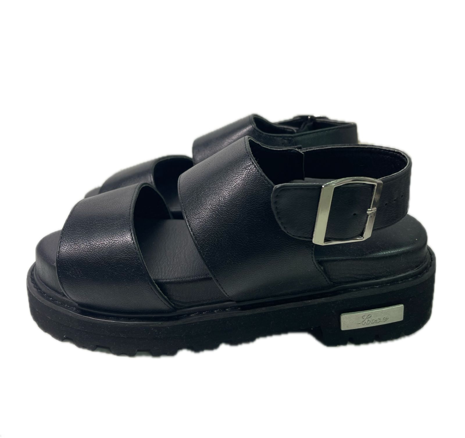 美品　KURO レザーサンダル　シャークソール Loose ルース シャークソールレザーサンダル メンズ レディース