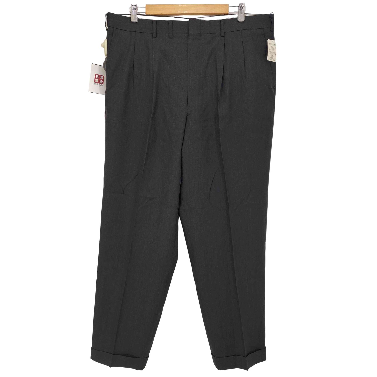 ロロピアーナ Loro Piana 2タック ウールワイドスラックス メンズ