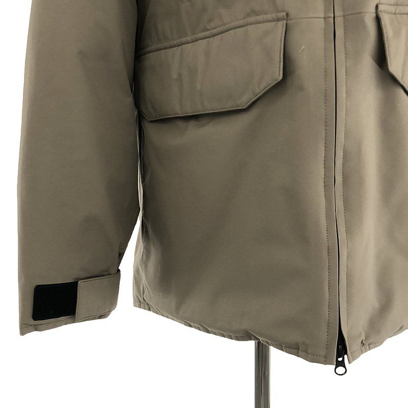 【美品】  STONE  / ストーンアイランド | Ripstop Gore-Tex down jacket / ゴアテックス オーバー ダウンジャケット / フードフェルト部着脱可 | XL | グレージュ系 | メンズ 美品】 STONE ISLAND / ストーンアイランド | Ripstop Gore-Tex down
