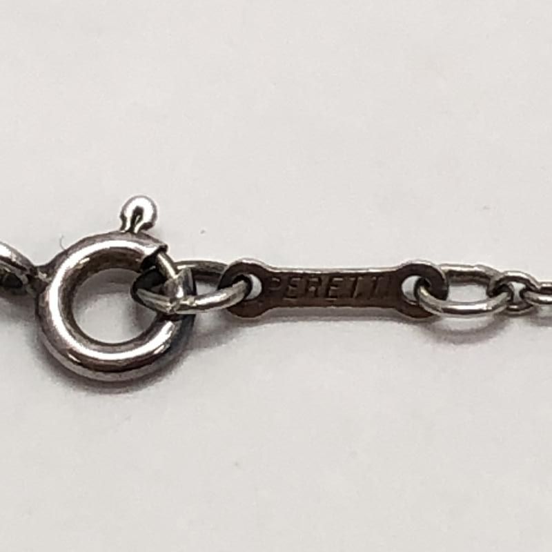 【中古美品】TIFFANY&Co.　Ag925　ビーンズ　ペンダント Tiffany & Co. ネックレス ビーンズ AG925 ティファニー 中古