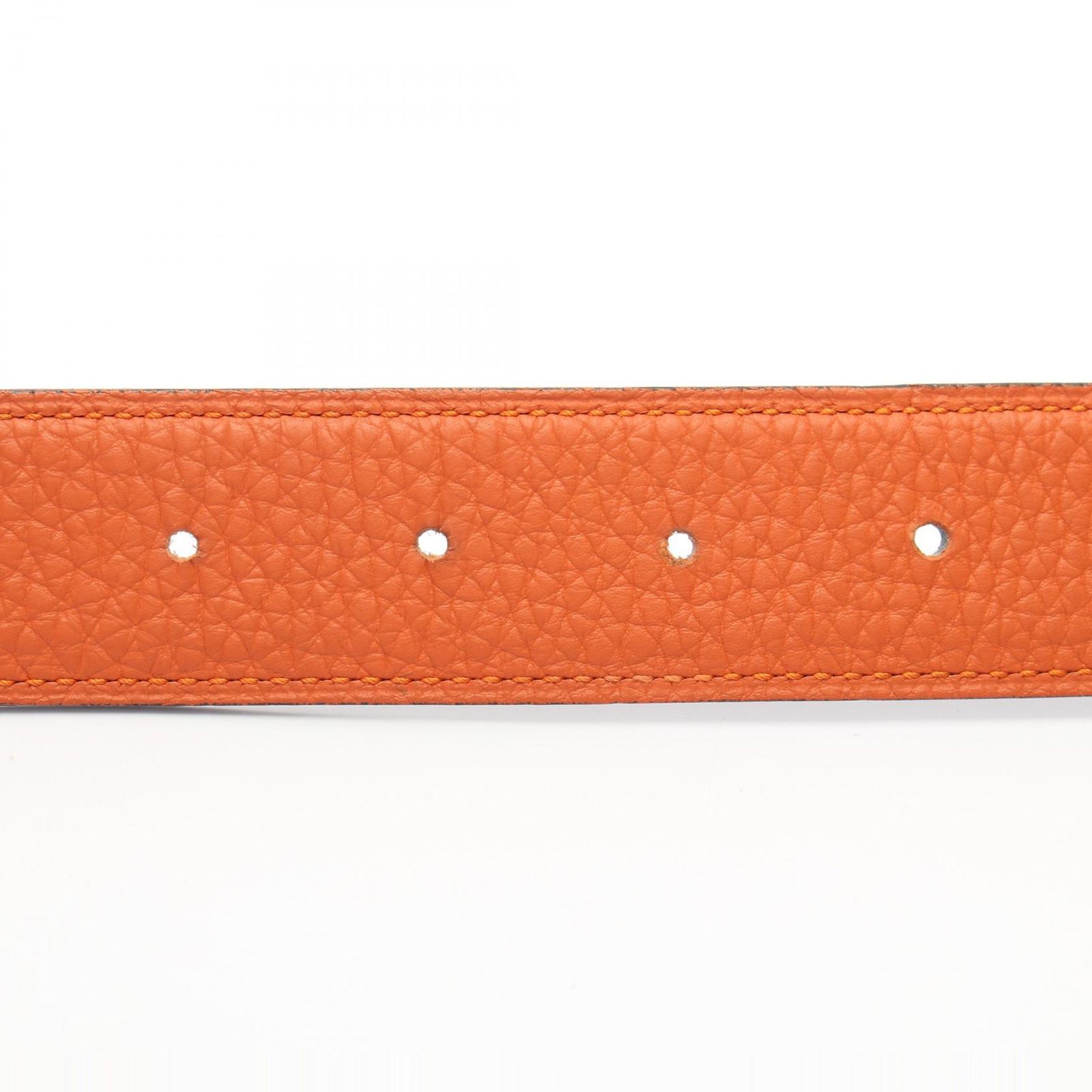エルメス HERMES ベルト Hストリエ カーフ（牛革） ベルト メンズ Used