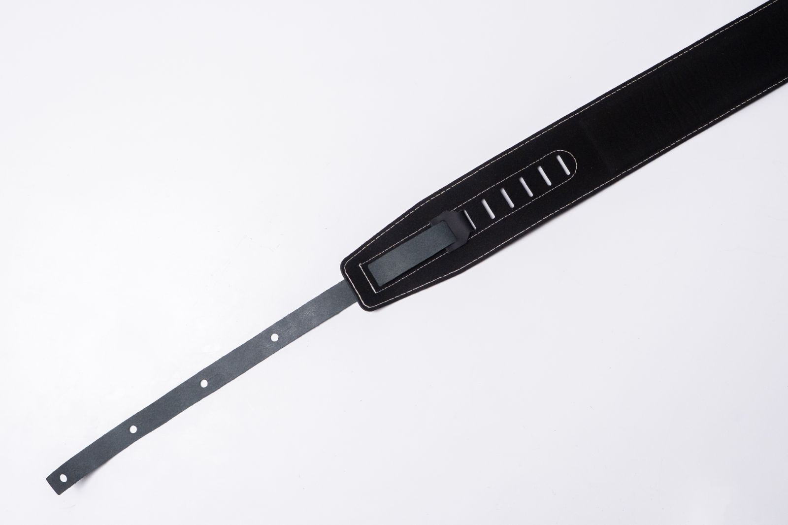 夏のセール！ new Sadowsky MetroLine Genuine Leather Bass Strap Black Silver Embossing GIB横浜 抽象的な