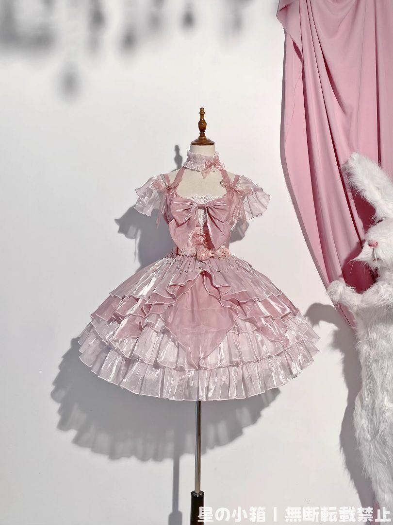 メタモルフォーゼ　無地ラッセル　白×黒　ケープ＋ドレスセット　通常サイズ メタモルフォーゼ 無地ラッセル 白×黒 ケープ＋ドレスセット 通常