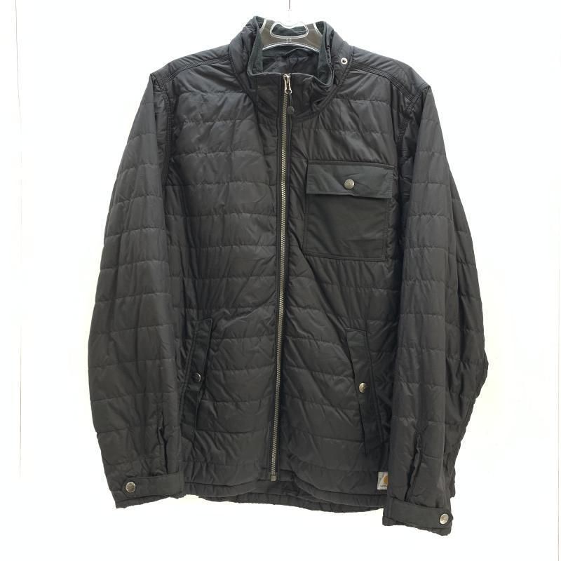 オールド Carhartt ナイロンジャケット ブラック XL 92