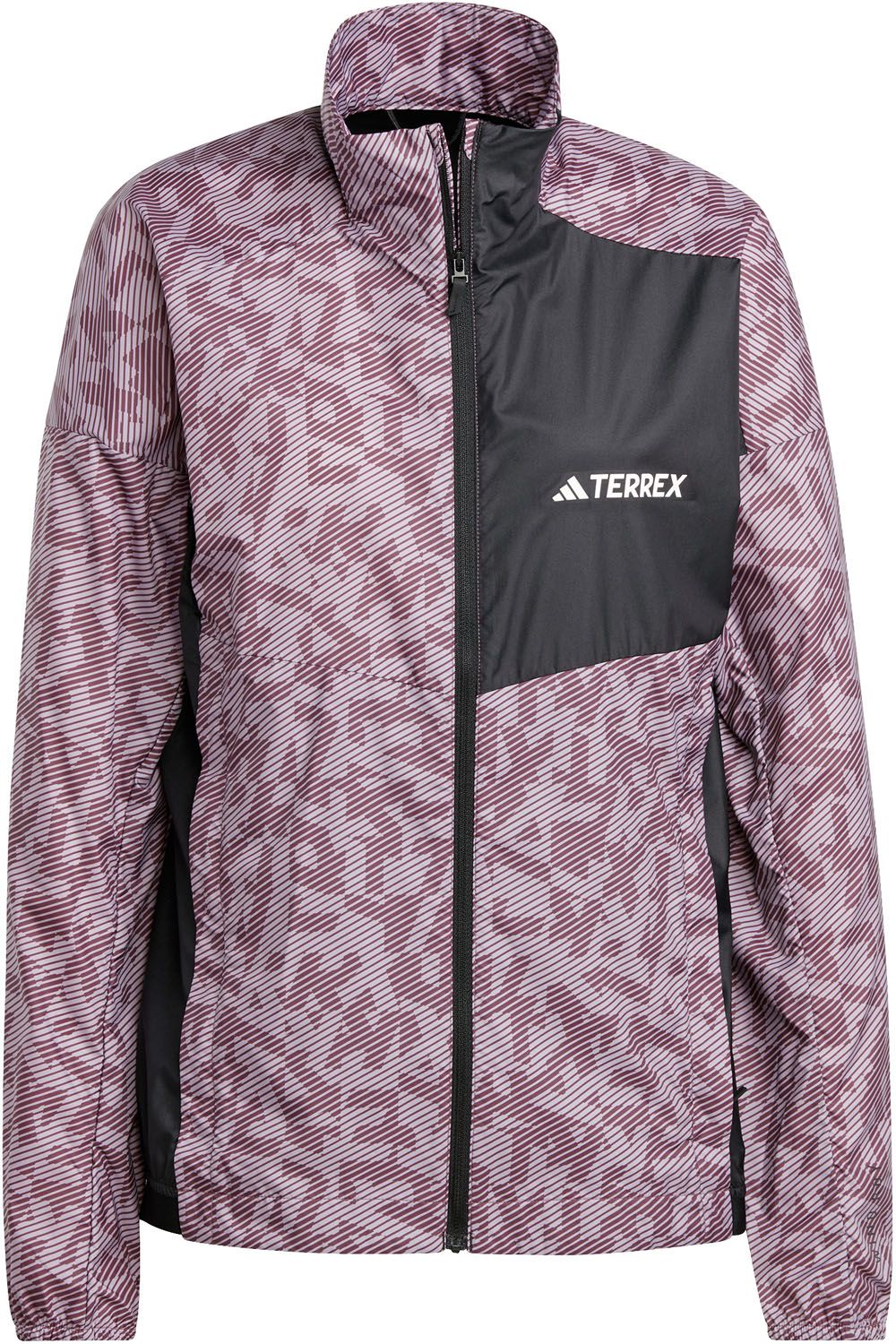 アディダス adidas アウトドア テレックス W TERREX TRAIL ウィンドジャケット BVC71 IN2946 クワイエットクリムゾ
