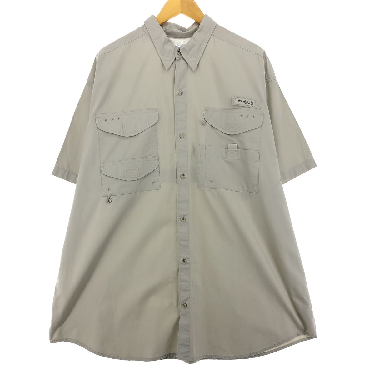 古着 コロンビア Columbia PFG 半袖 フィッシングシャツ メンズXL/eaa447509