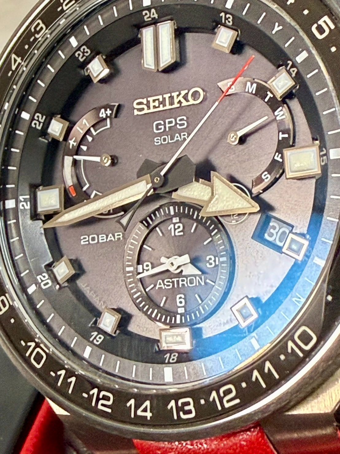SEIKO セイコー アストロン GPS 8X53-0BB0-2 ソーラー SBXB169 替え