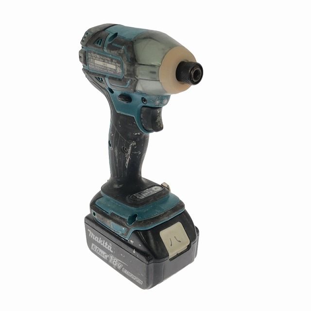 ☆中古品☆makita マキタ 18V 充電式ソフトインパクトドライバー TS141D バッテリ1個(18V6.0Ah) 充電器 ケース付 コードレス  100674 - メルカリ