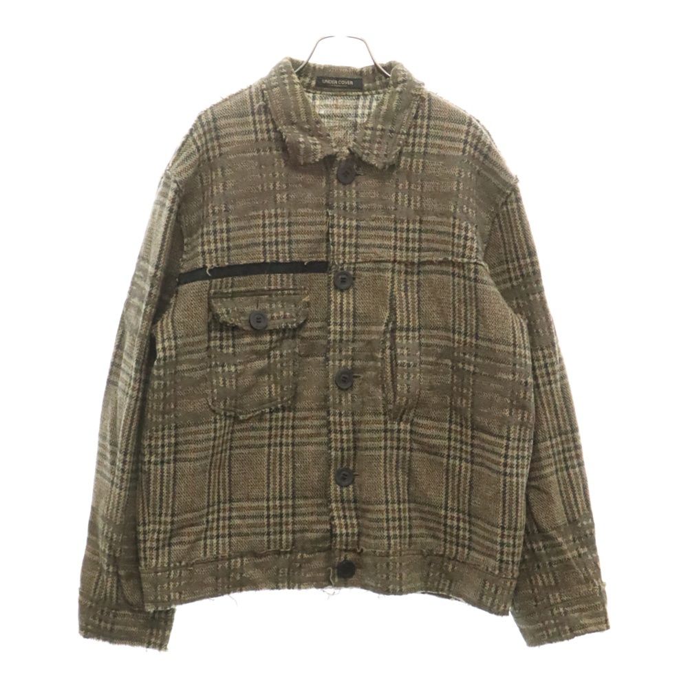 UNDERCOVER 96AW WIRE期 ワイヤー チェック柄 ジャケット UNDERCOVER 96AW WIRE期 ワイヤー チェック柄 ジャケット - メルカリ