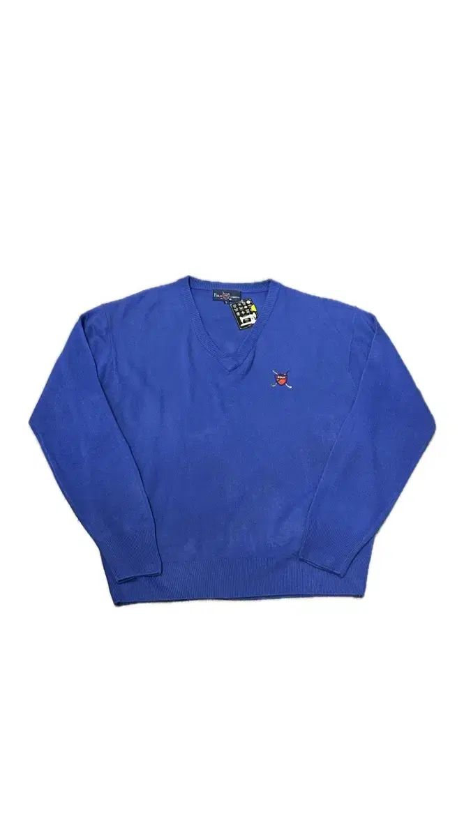 ポロ Ralph Lauren ラルフローレン 青 V ネック ニット セーター セーター
