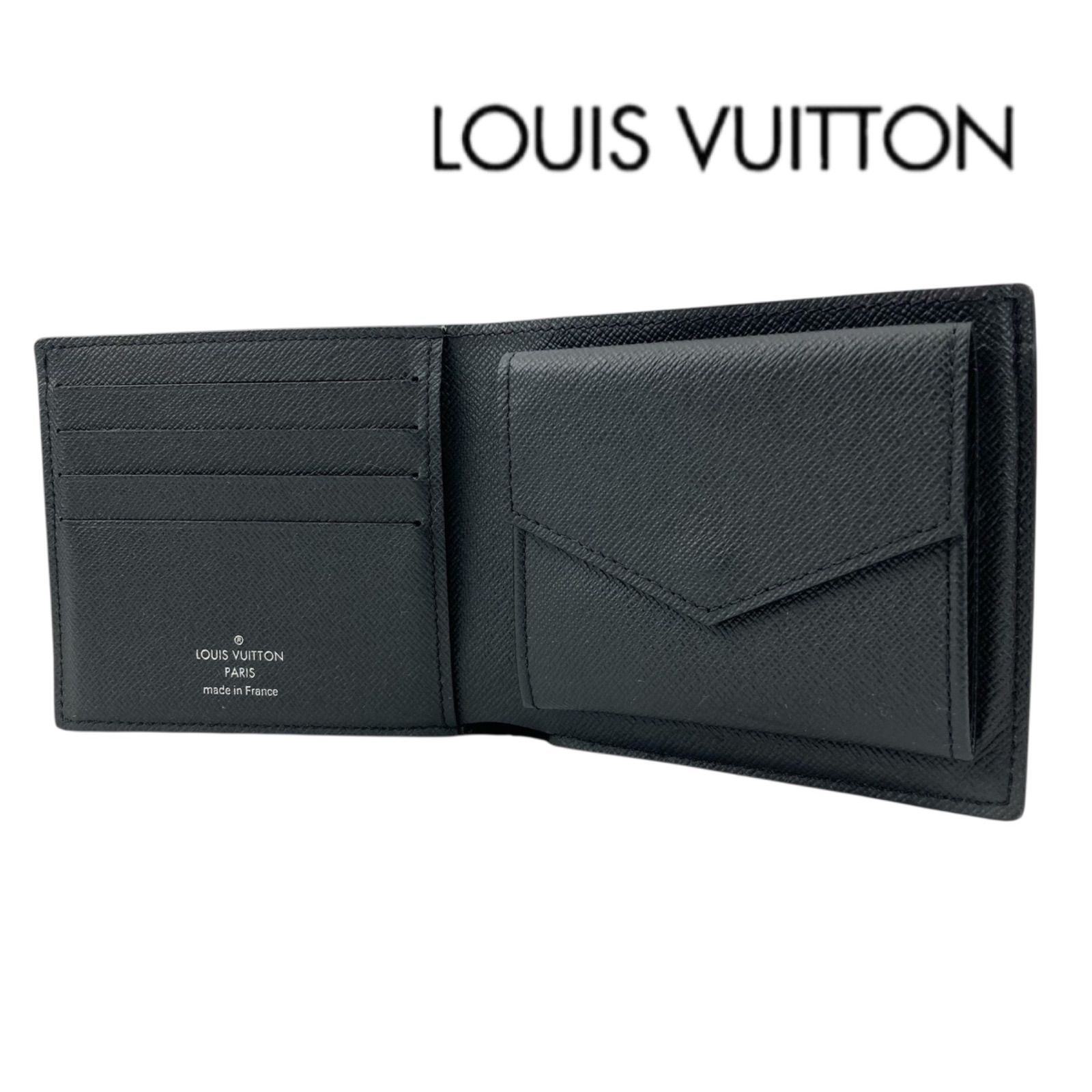 LOUIS VUITTON ルイヴィトン M30865 タイガ ポルトフォイユ マルコ NM