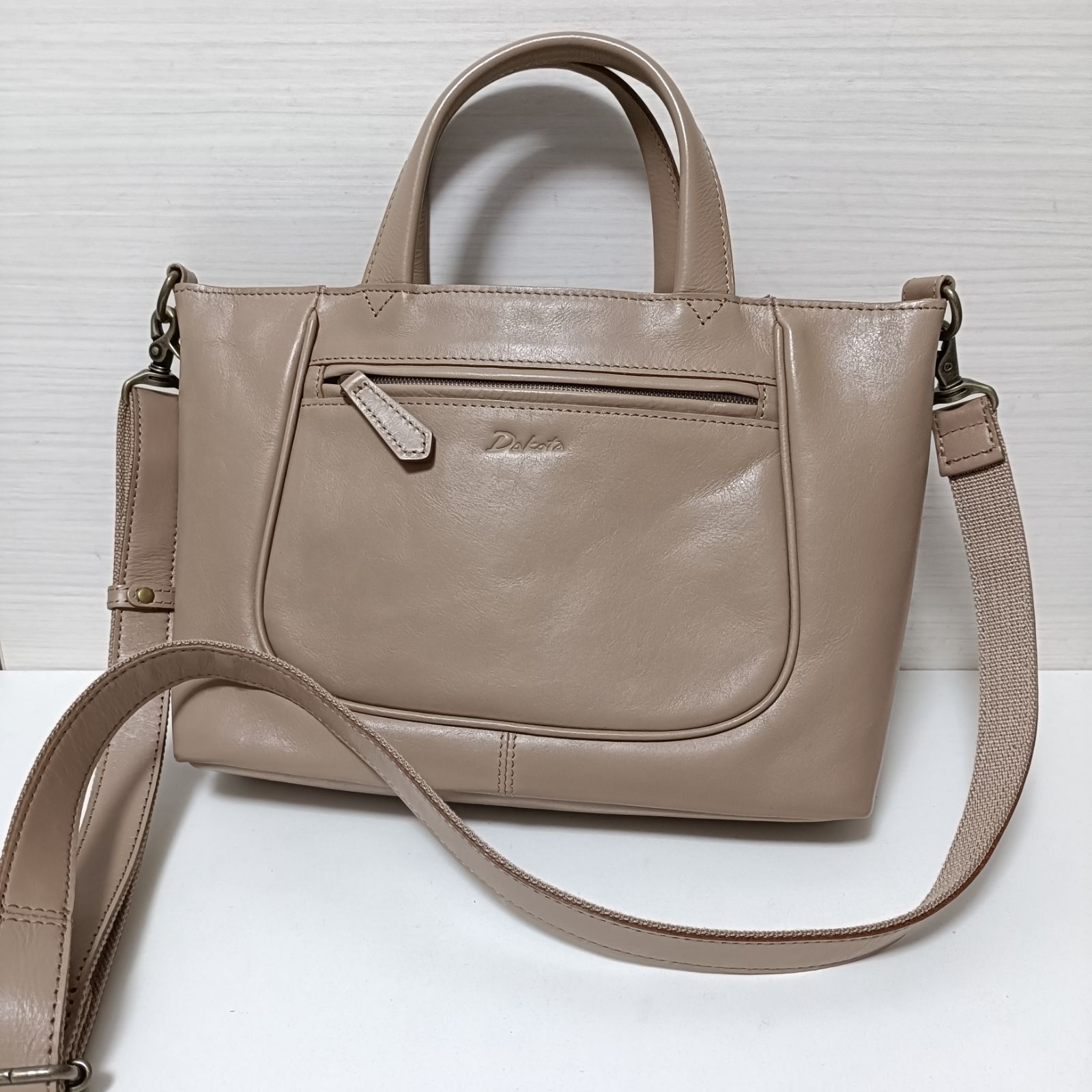 Dakota ダコタ 本革レザー 2wayショルダーバッグ ハンドバッグ 