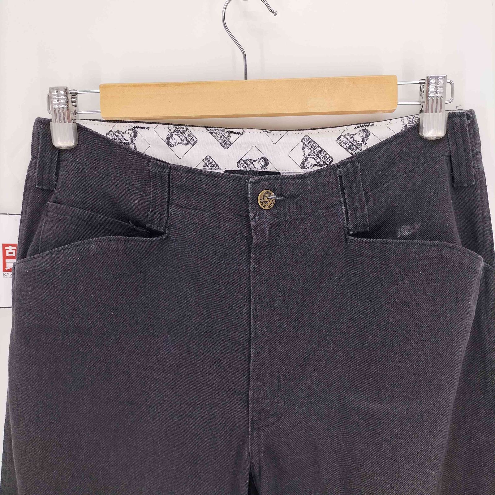 希少　90s 00s ゴリラカット　ベンデイビス　ブラック　フリスコパンツ BEN DAVIS チノパン DAVIS/ベンデイビス GORILLA CUT PANTS