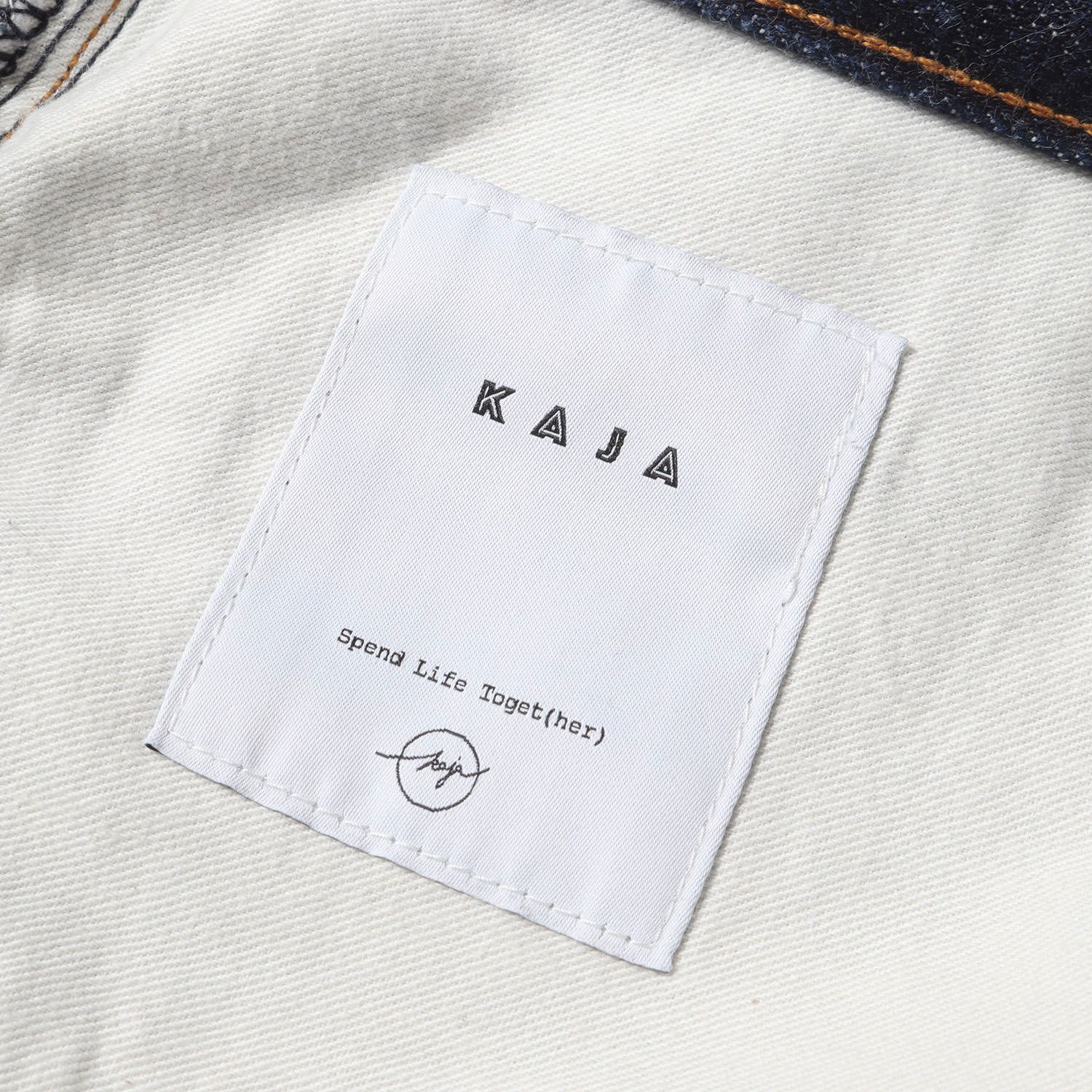 KAJA カジャ パンツ サイズ:2 / ストレート リジッド サベージ デニム 