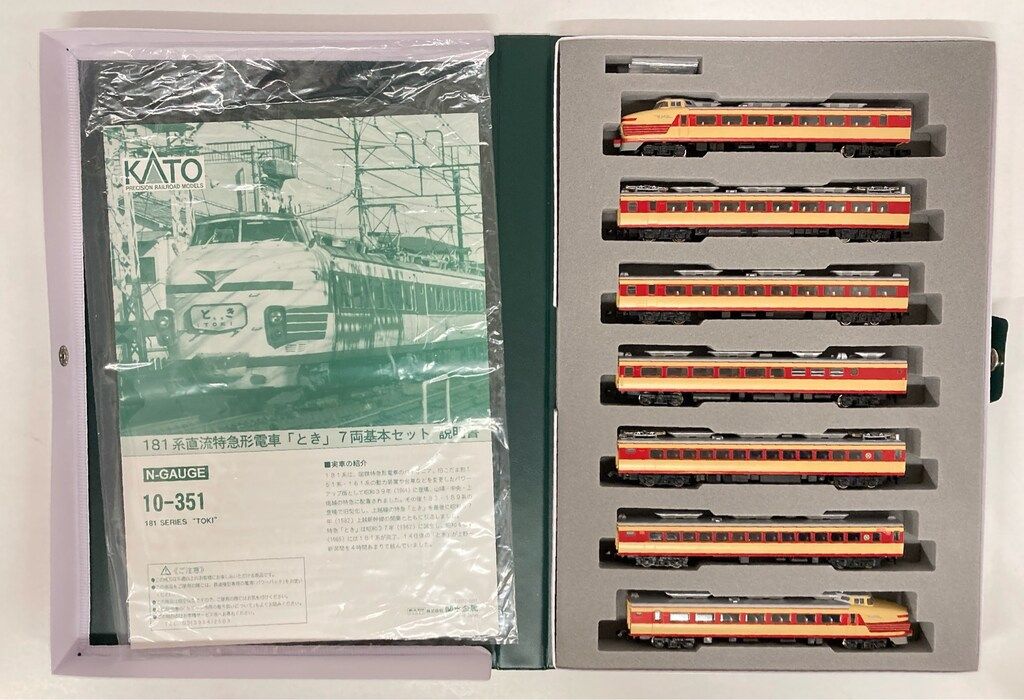 KATO 関水金属 181系 8両セット 関水金属 Nゲージ/KATO 181系「とき」 7両セット 10-351 - メルカリ