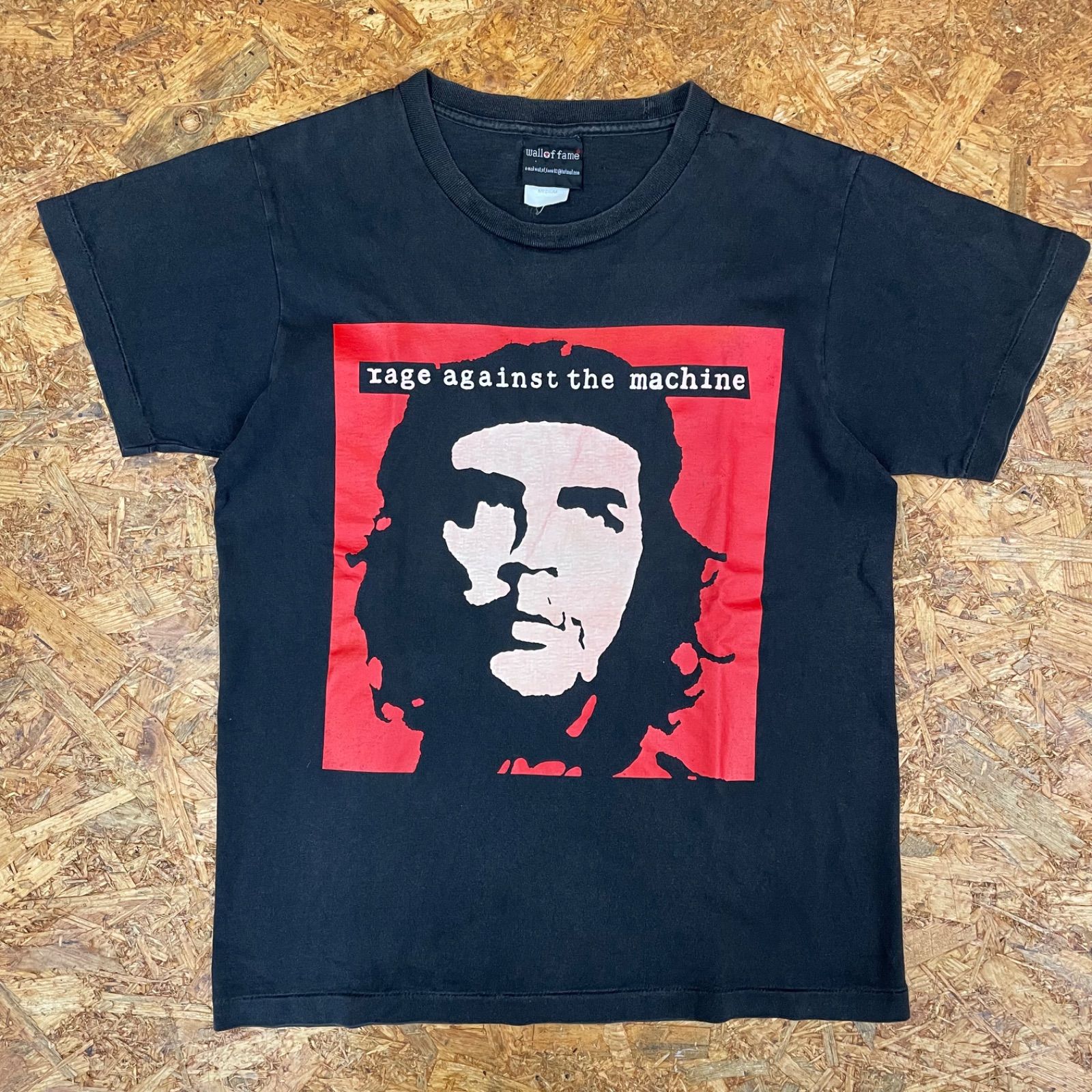 90s wall of fame製 Rage Against the Machine Tシャツ M ブラック 90年代 レイジ チェ ゲバラ バンT  バンド ヴィンテージ ビンテージ vintage ユーズド USED USA 古着 - メルカリ