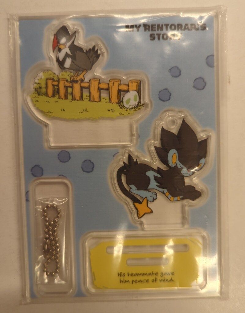 ポケモン　アクリルチャームコレクション　アクスタ　マイレントラーズストーリー ポケモンセンター スタンド付きアクリルチャームコレクション MY