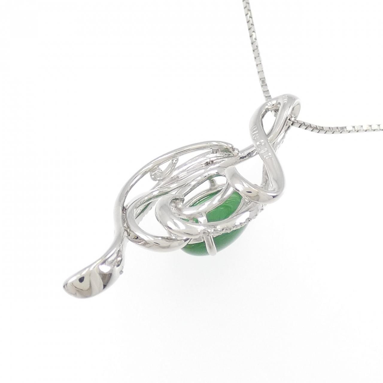PT ヒスイ ネックレス 2.16CT - メルカリ 