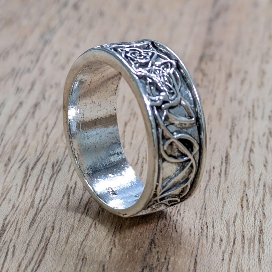 Men's ring アメカジシルバーリング リング 25号 メンズ シルバー 925
