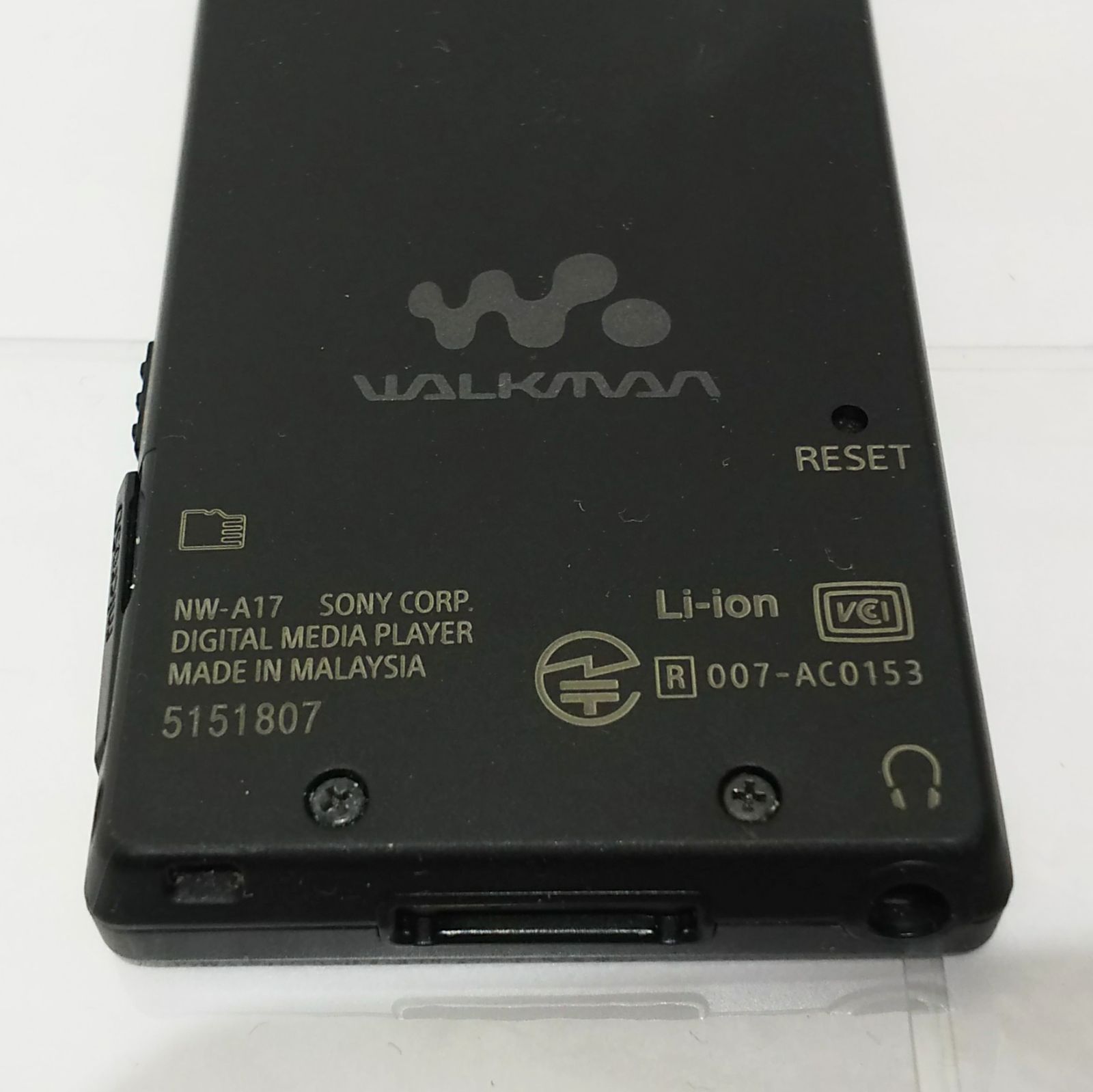 SONY ウォークマンNW-A17 64GBブラック128GB microSD SONY