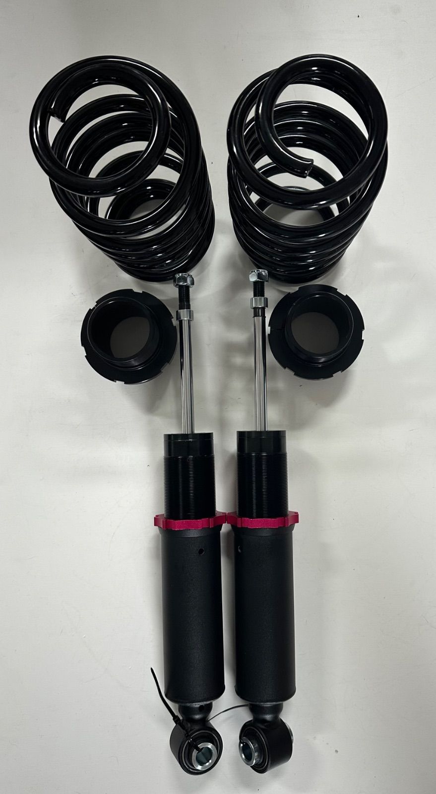 新品！30プリウス フロントキャンバー付き 減衰力36段調整式 車高調