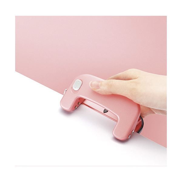 まとめ マックス シフォネル 2穴パンチ ピンク DP-12 P ×10セット