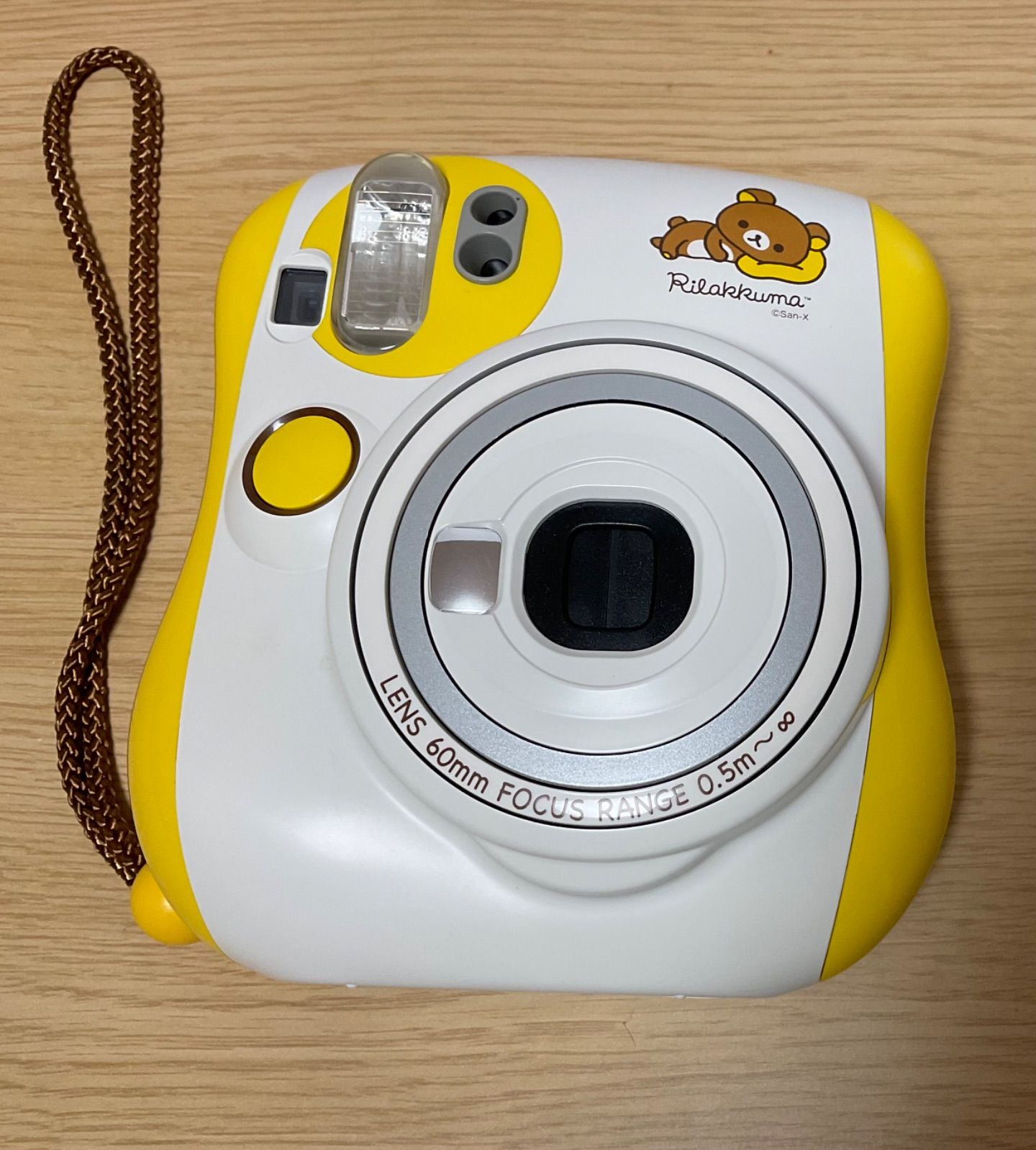 FUJIFILM インスタントカメラ チェキ instax mini 25 リラックマ 箱無し 簡易接写レンズ付き