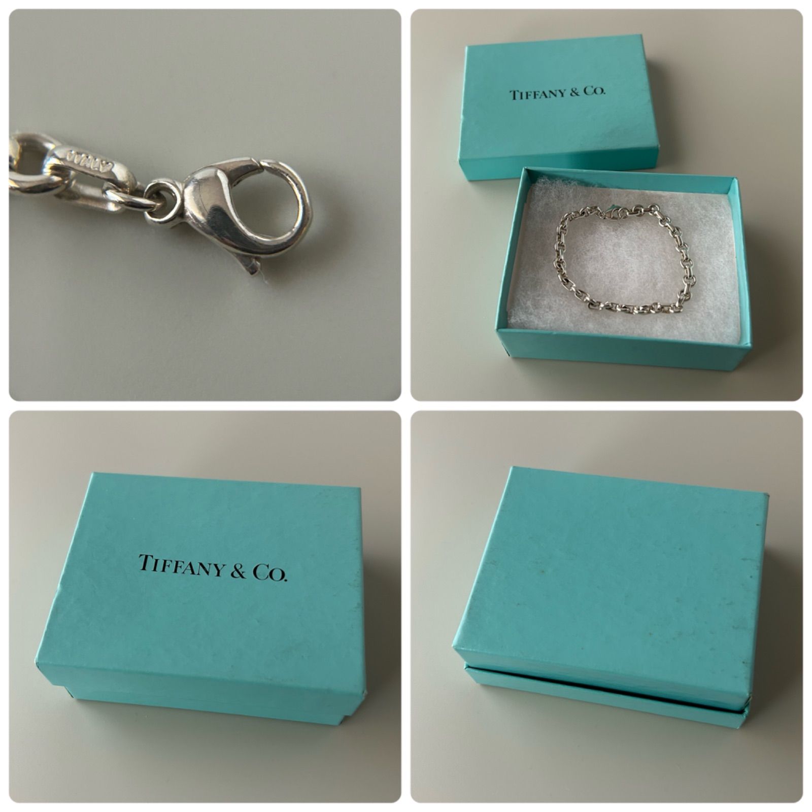 ティファニー ブレスレット ドーナツ リンク チェーン AG925