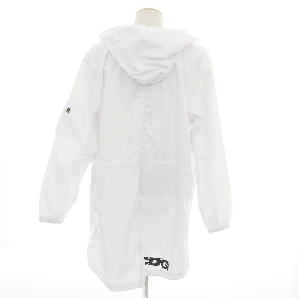 未使用・タグ付 CDG×アルファ モッズコート 春 コート ホワイト L 中古】シーディージー CDG × Alpha ポリエステルコットン