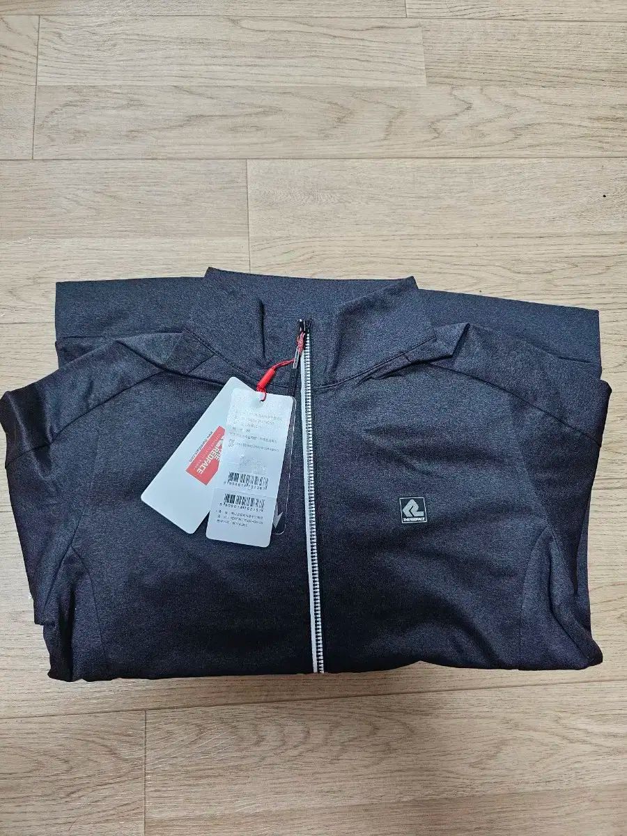 THE RED FACE 秋 レディース 長袖 フルジップアップ 登山ウェア チャコール 90