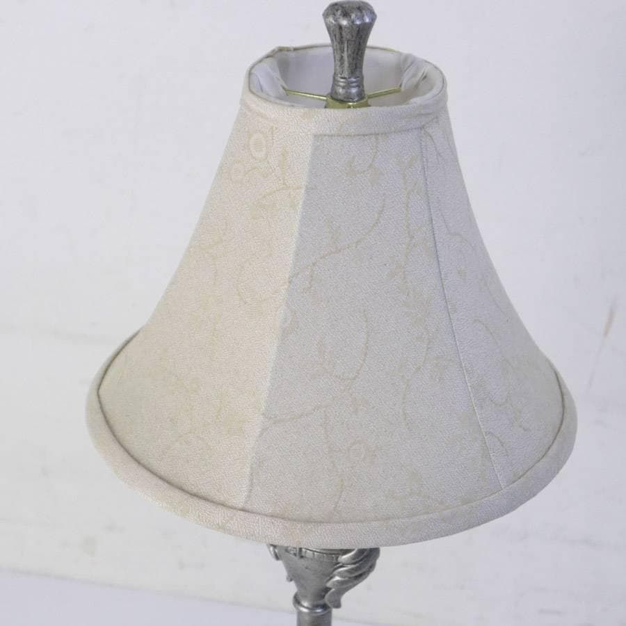 アンティーク調 スタンドライト H74cm テーブルランプ シルバー色 UL 268v23 NEXPOTALLINN_EU