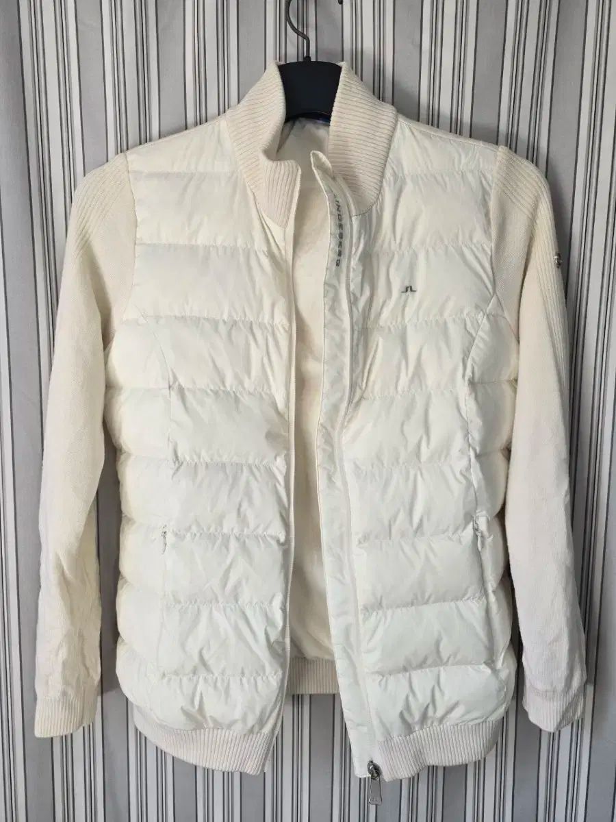 90 J.LINDEBERG J.リンドバーグ レディース ゴルフ ダウンパディング ニットジャケット LLC-HASEGAWATOSO_COM