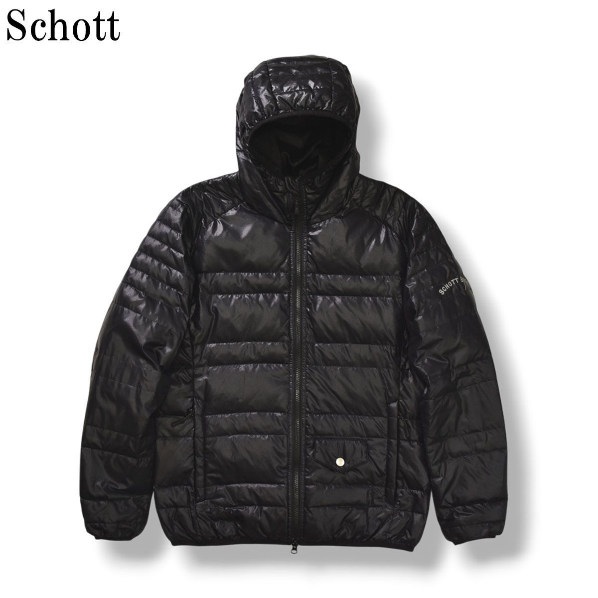 ショット Schott フーデッド ダウンジャケット パーカー リップス 