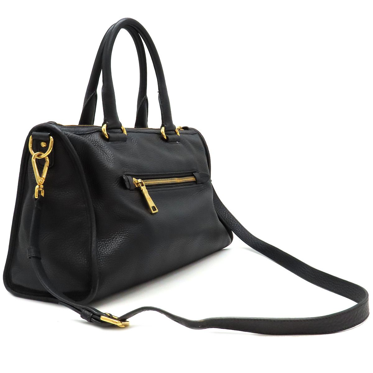 プラダ PRADA 2WAYバッグ ヴィッテロダイノ メタルロゴ レザー